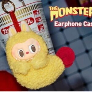 Labubu wacky mart earphone case. Shrimp tempura.